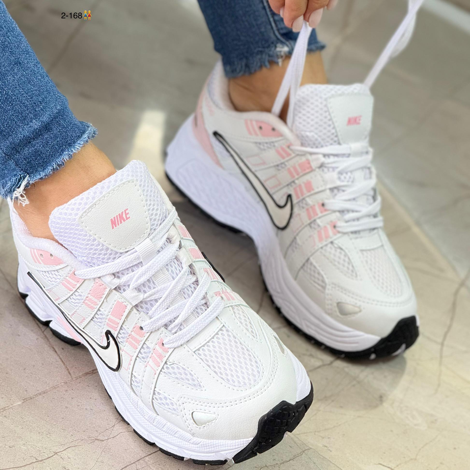 TENIS NK P6000 DAMA BLANCO X ROSA