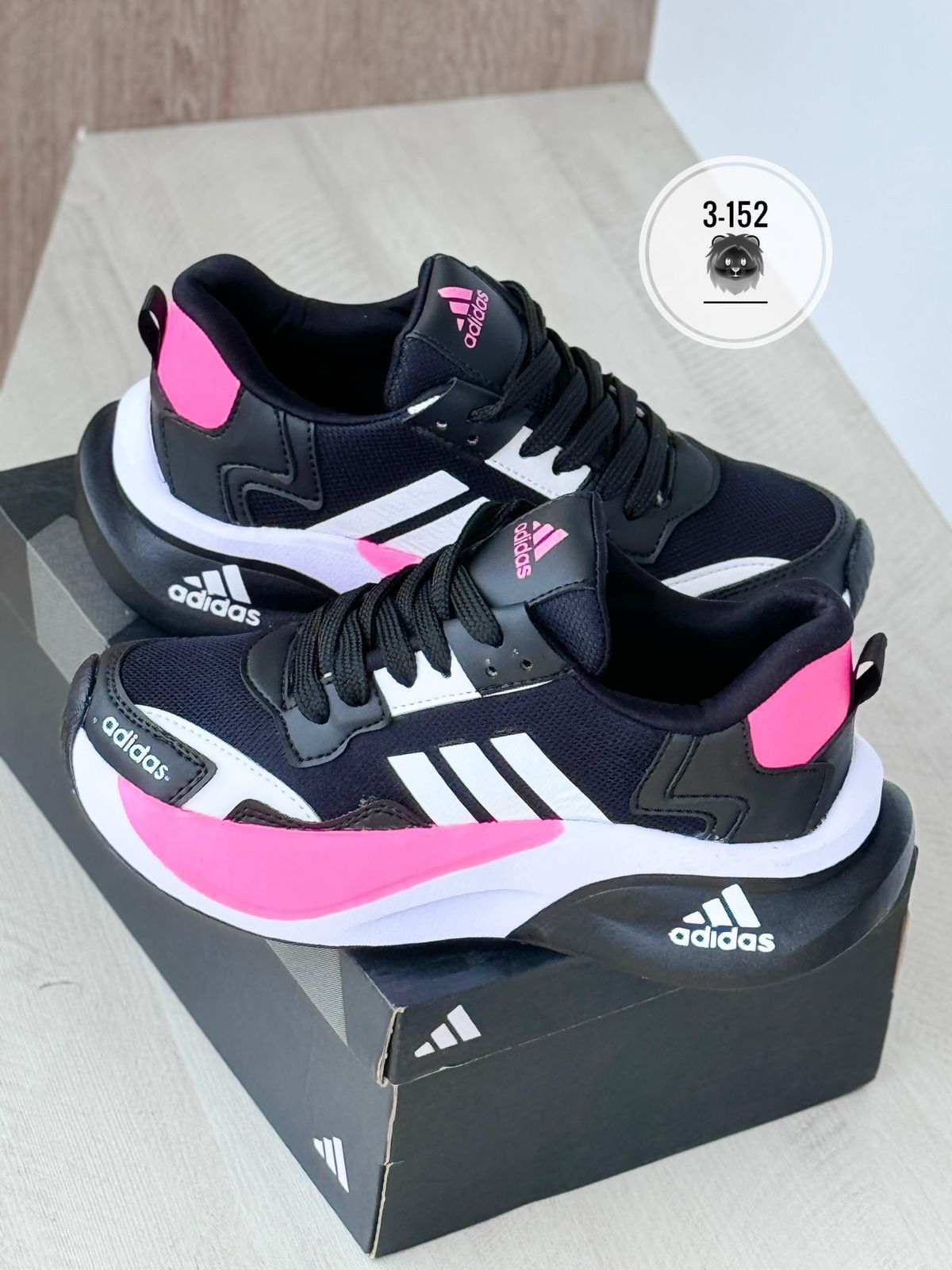 ADIDAS Z 2000 NEGRO X ROSA
